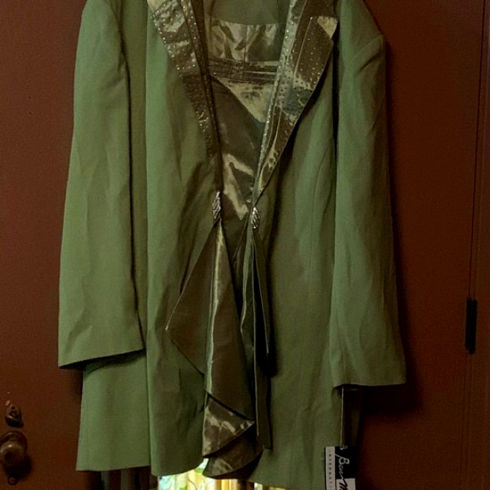 Women's Green Ben Marc 3 Piece Suit